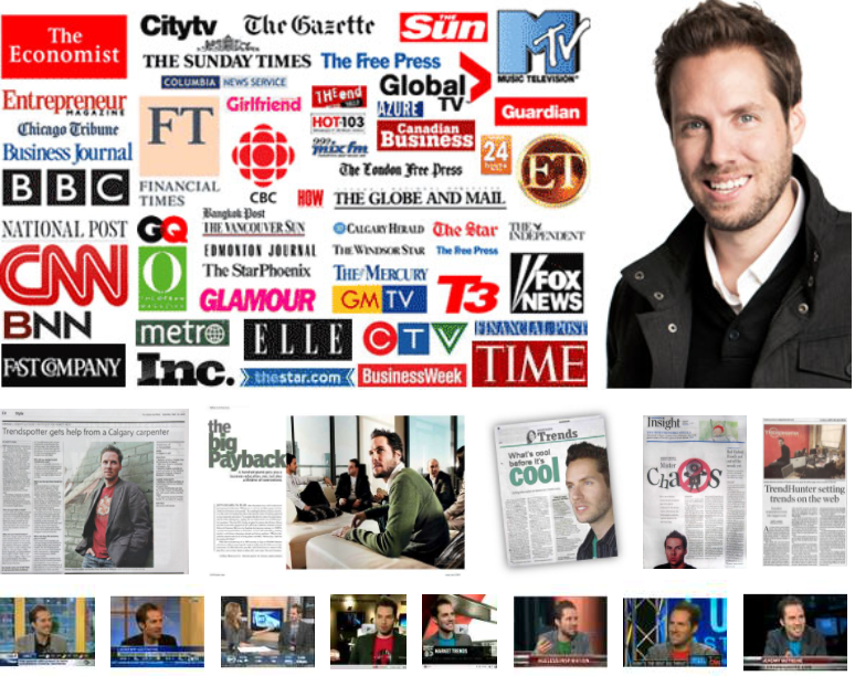 Jeremy Gutsche Speaker in the Media